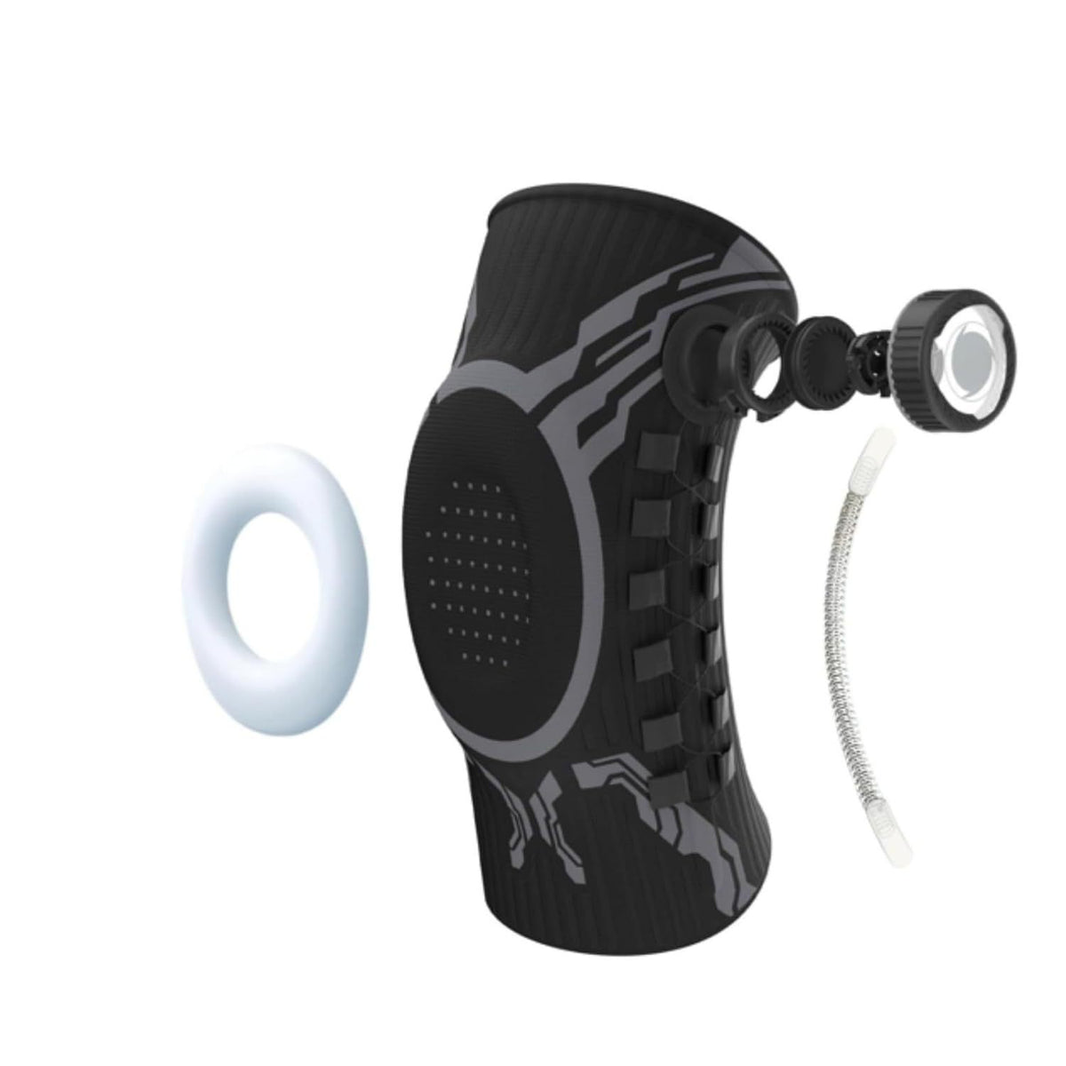 Adjustable Sports Knee Pads with Silicone Support