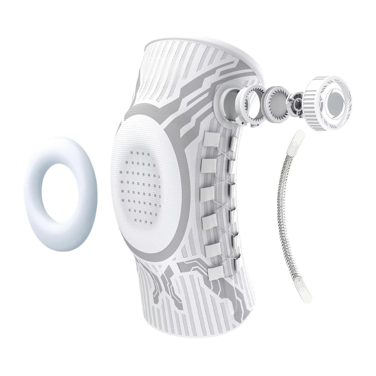 Adjustable Sports Knee Pads with Silicone Support