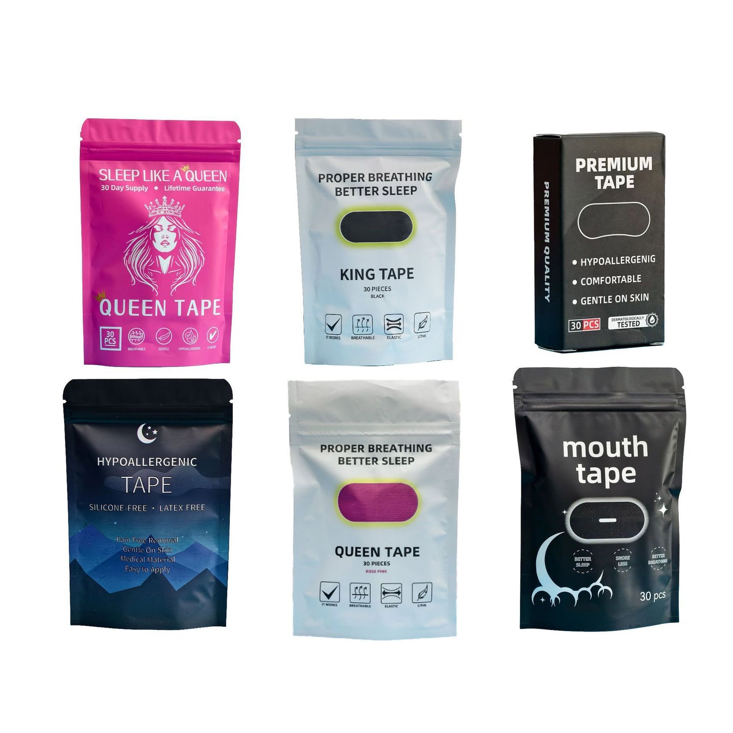 Silicone Mouth Tape for Sleep Breathing