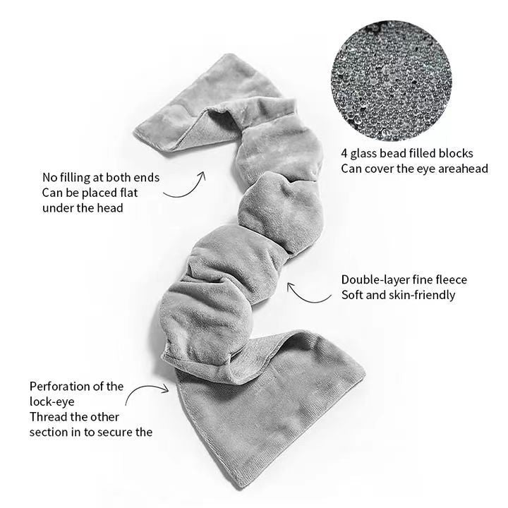 Weighted Eye Mask for Sleep and Relaxation