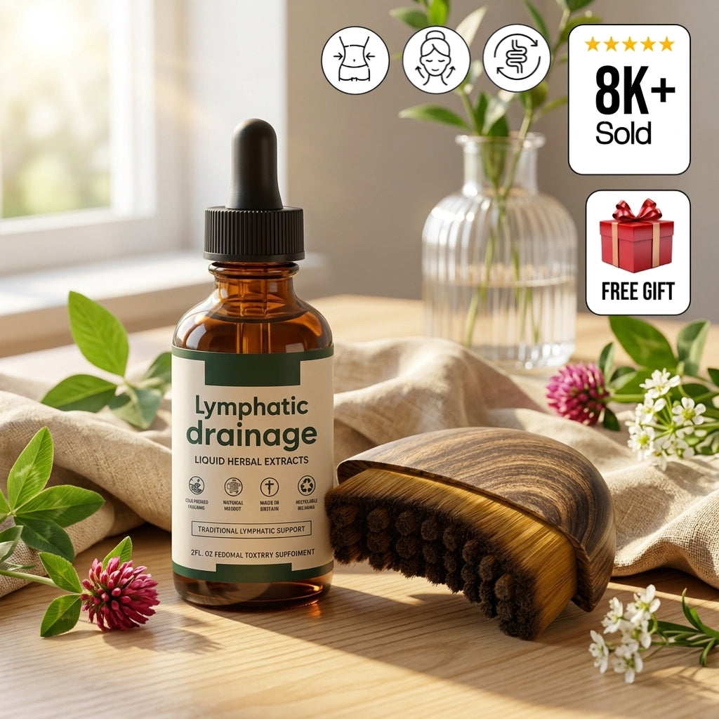 Sovorra lymphatic drainage drops and facial brush