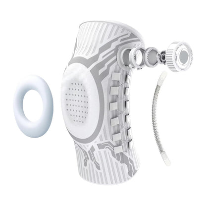 Adjustable Sports Knee Pads with Silicone Support